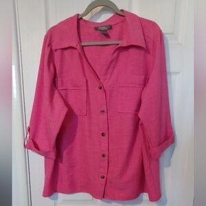 Olivia & Martin Button Front Top